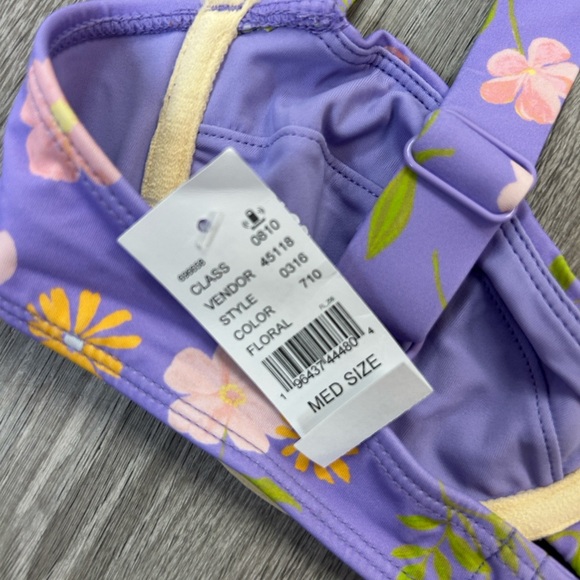 NWT PacSun Eco Floral Penny Balconette Bikini Top - Picture 3 of 5